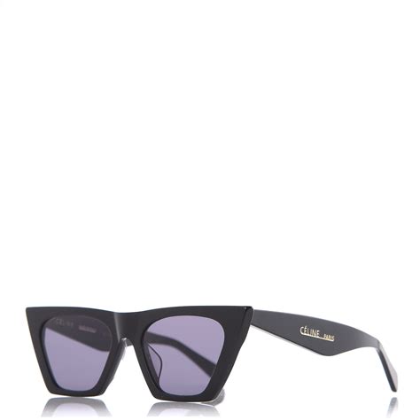 celine sunglasses edge black